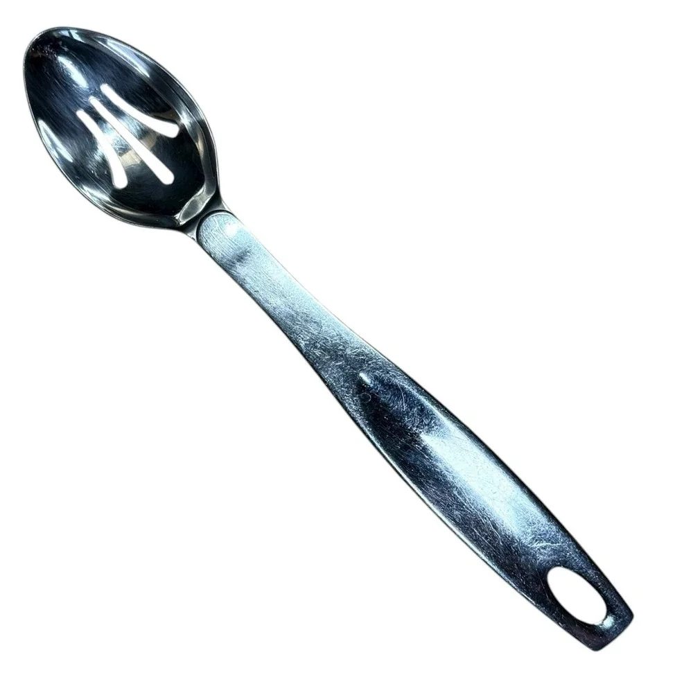 Oneida 3 Slotted Serving Spoon 10